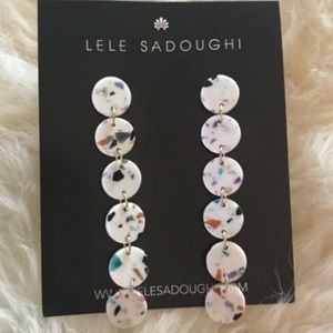 Lele Sadoughi Circle Garland Earrings [Pierced]